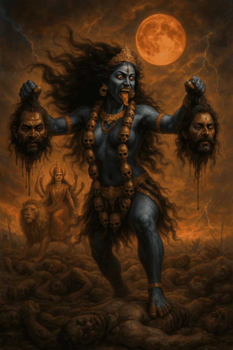 Read more about the article Durga Saptashati Adhyay 7